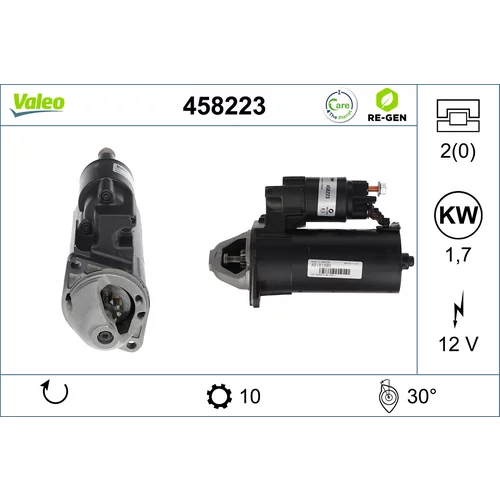 Štartér VALEO 458223
