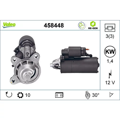Štartér 458448 /VALEO/