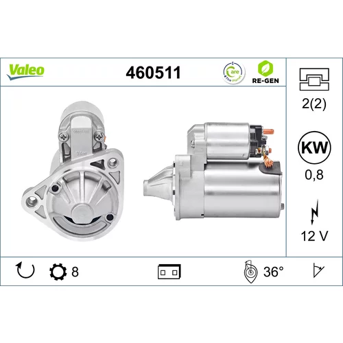 Štartér VALEO 460511