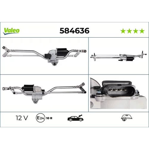 Motor stieračov VALEO 584636