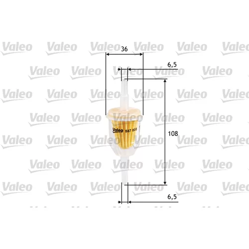Palivový filter VALEO 587000