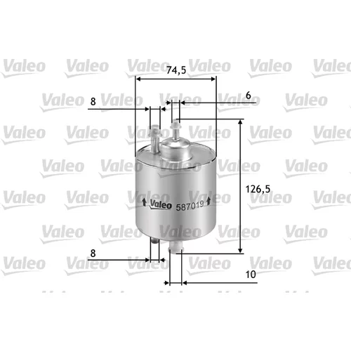 Palivový filter VALEO 587019