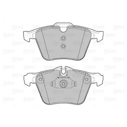 Sada brzdových platničiek kotúčovej brzdy 601376 /VALEO/ - obr. 1