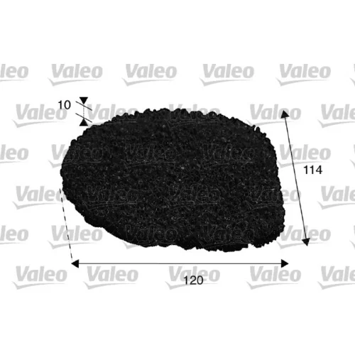 Filter vnútorného priestoru VALEO 715589