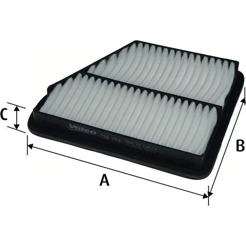 Vzduchový filter VALEO 728713