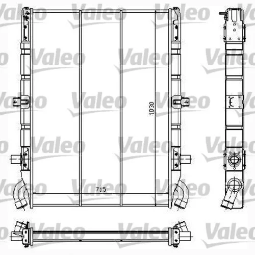 Chladič motora VALEO 730638