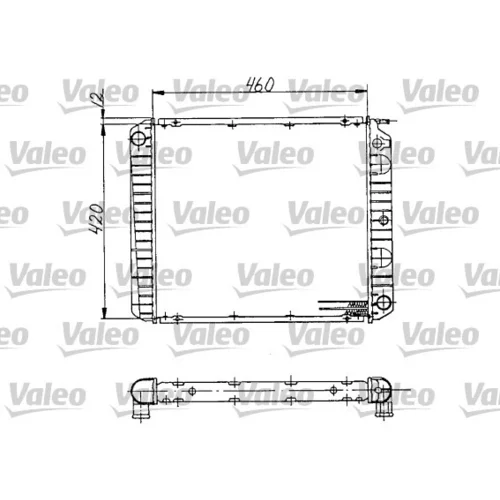 Chladič motora 810970 /VALEO/