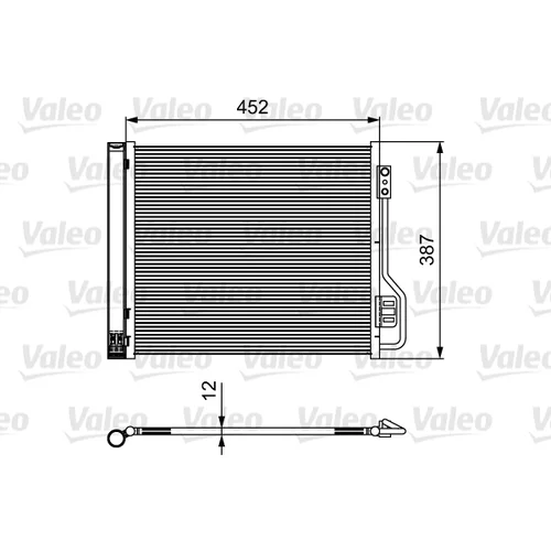 Kondenzátor klimatizácie VALEO 814114