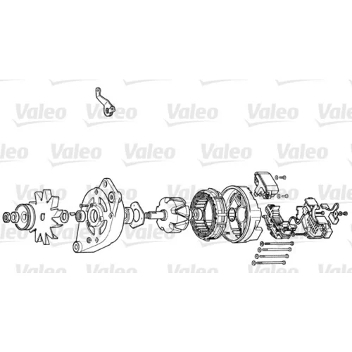 Alternátor A13E23 /VALEO/