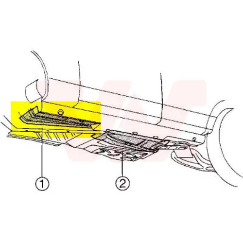 Podlaha karosérie 3010386 (VAN WEZEL)