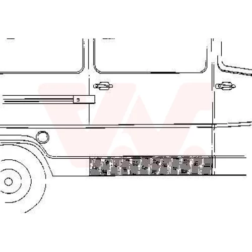 Bočnica 3070110 (VAN WEZEL)