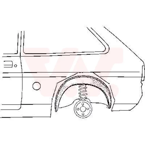 Podblatník 3770446 (VAN WEZEL)