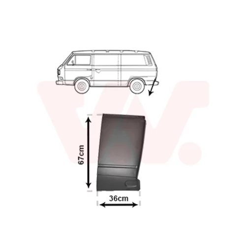Bočnica 5871133 (VAN WEZEL)