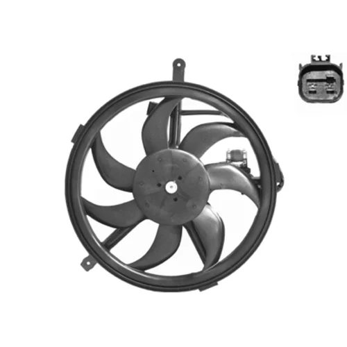 Ventilátor chladenia motora VAN WEZEL 0506747