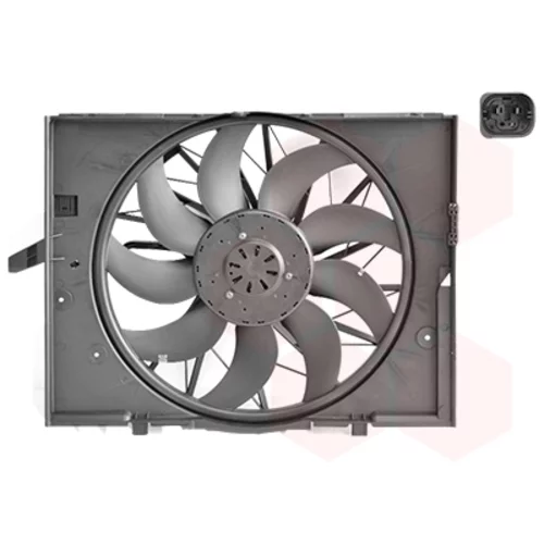 Ventilátor chladenia motora VAN WEZEL 0655747