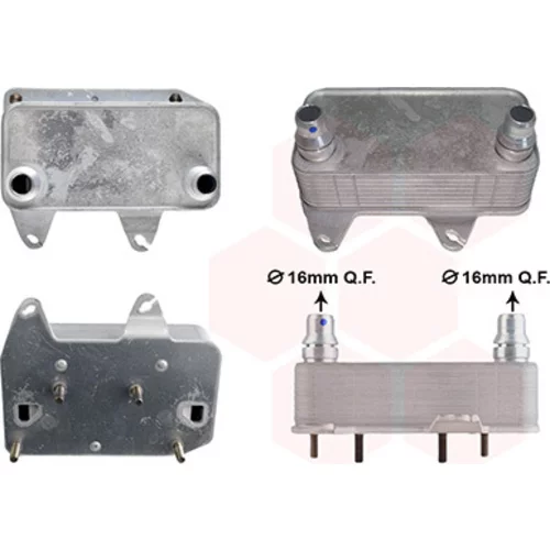 Chladič oleja automatickej prevodovky VAN WEZEL 30013736