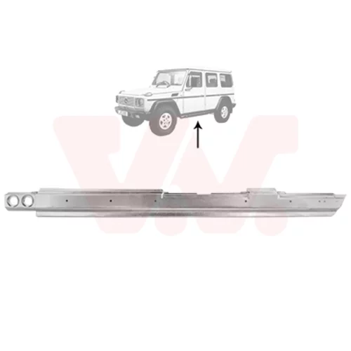 Nástupný plech 3098103 (VAN WEZEL)