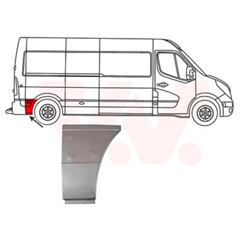 Bočnica 3799144 (VAN WEZEL)