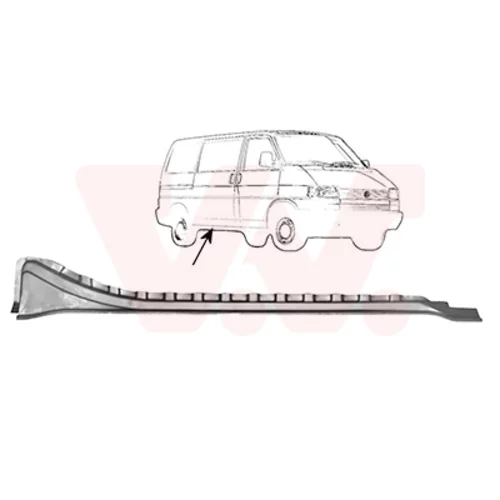 Nástupný plech VAN WEZEL 5874124