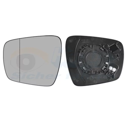 Sklo vonkajšieho zrkadla 4424837 (VAN WEZEL)