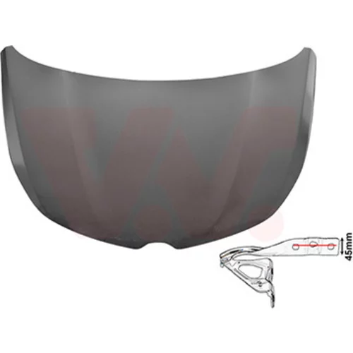 Kapota motora VAN WEZEL 4429660