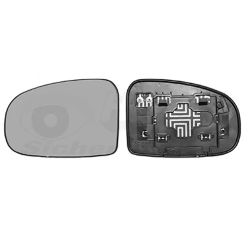 Sklo vonkajšieho zrkadla 5410837 (VAN WEZEL)