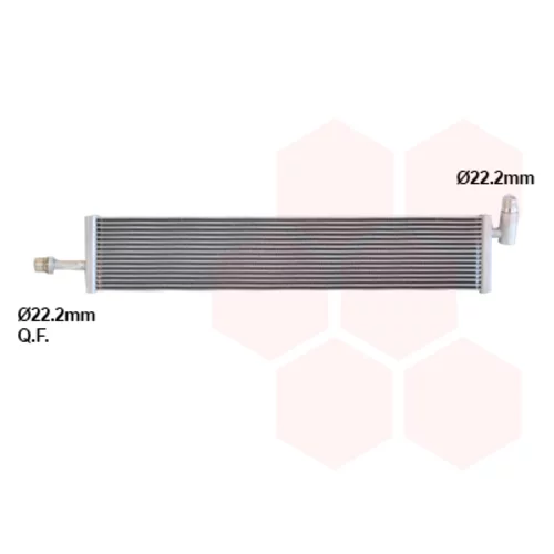 Chladič motora VAN WEZEL 30012726