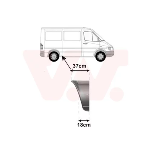 Bočnica 3075140 (VAN WEZEL)