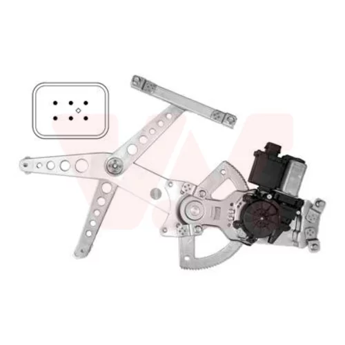 Mechanizmus zdvíhania okna VAN WEZEL 3790261