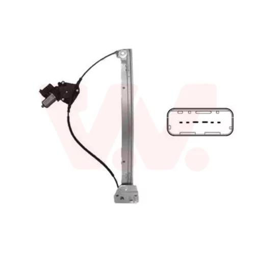 Mechanizmus zdvíhania okna 3797264 (VAN WEZEL)