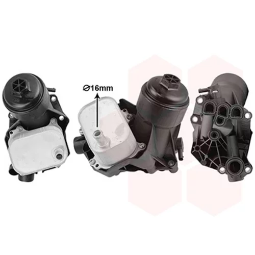 Chladič motorového oleja VAN WEZEL 03013728