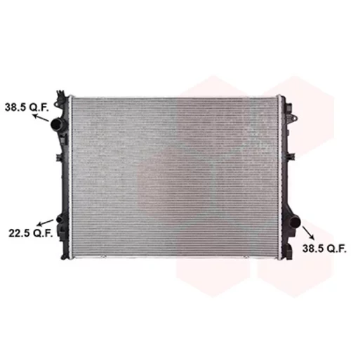 Chladič motora VAN WEZEL 30012732