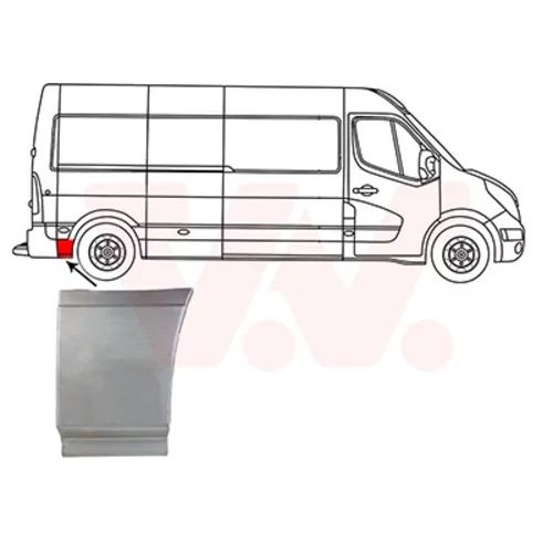 Bočnica VAN WEZEL 3396144