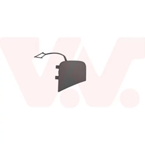 Krytka ťažného háku VAN WEZEL 5715587