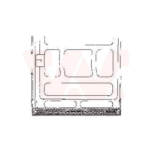 Dvere, karoséria 5870274 (VAN WEZEL)