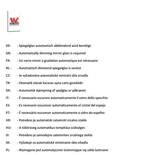 Vonkajšie spätné zrkadlo 2946860 (VAN WEZEL) - obr. 1