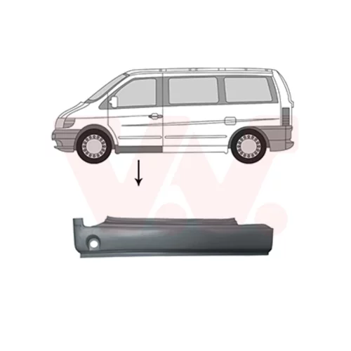Nástupný plech 3078103 (VAN WEZEL)