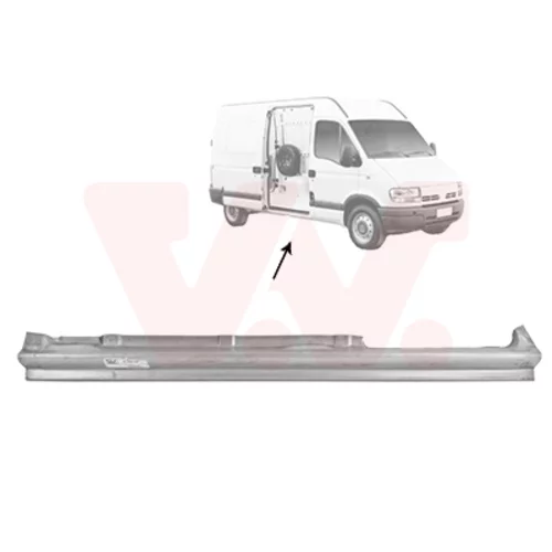 Nástupný plech VAN WEZEL 3794110