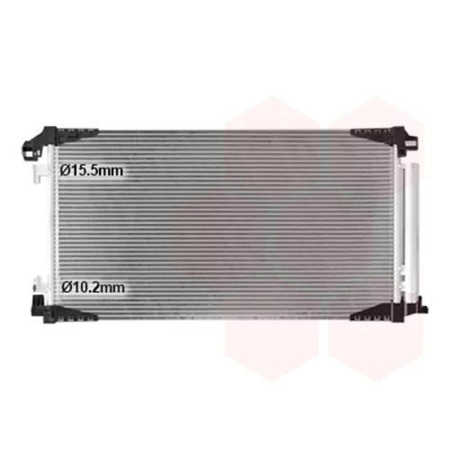 Kondenzátor klimatizácie VAN WEZEL 53015713