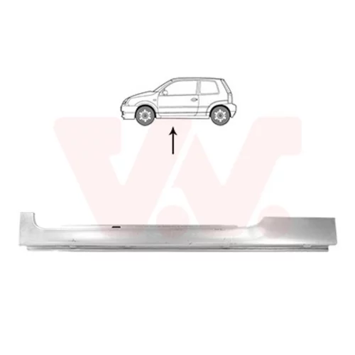 Nástupný plech VAN WEZEL 5817101
