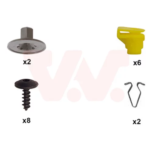 Montážna sada, Nárazník VAN WEZEL 0335793
