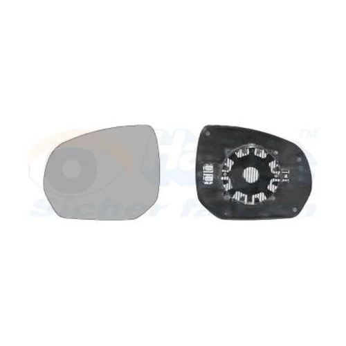 Sklo vonkajšieho zrkadla VAN WEZEL 0972835