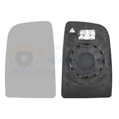 Sklo vonkajšieho zrkadla 3083863 (VAN WEZEL)