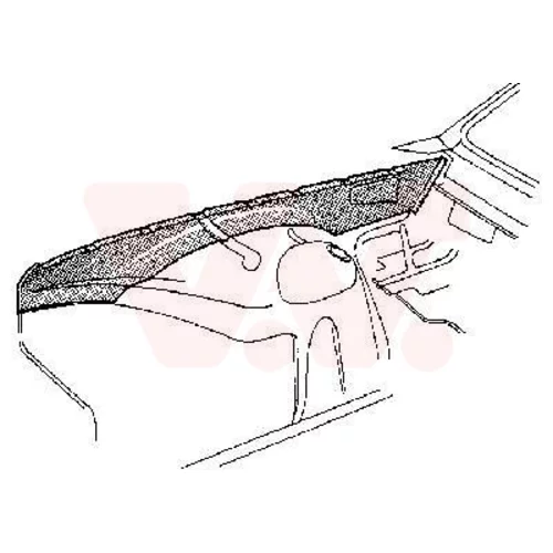 Podblatník VAN WEZEL 3723220