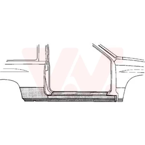 Nástupný plech VAN WEZEL 3776102