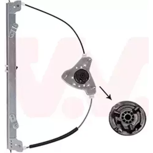 Mechanizmus zdvíhania okna VAN WEZEL 4339265