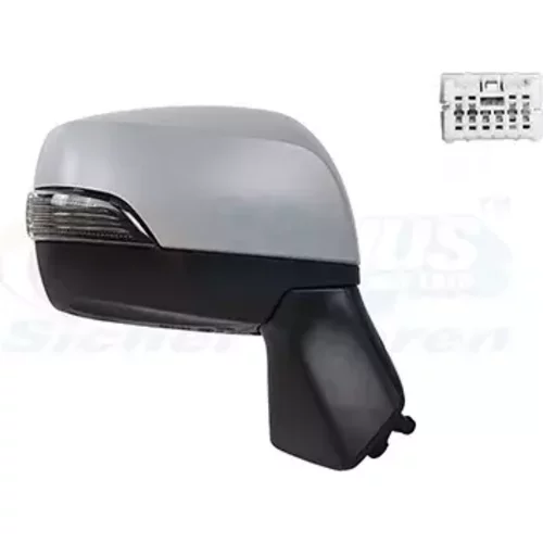 Vonkajšie spätné zrkadlo VAN WEZEL 5155808