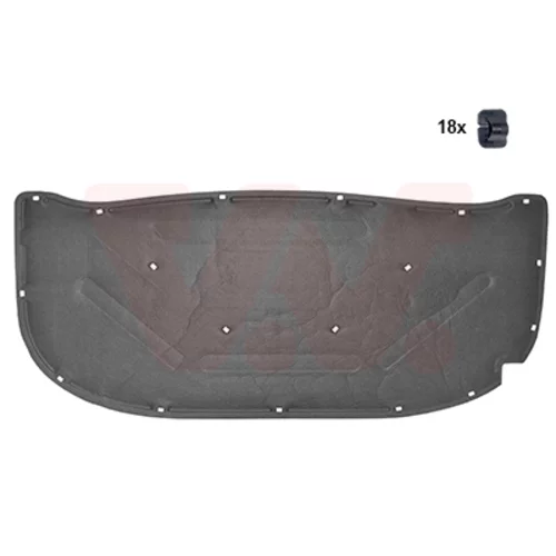 Izolácie motorového priestoru VAN WEZEL 0315460