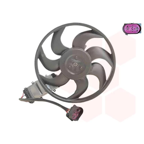 Ventilátor chladenia motora VAN WEZEL 0381746