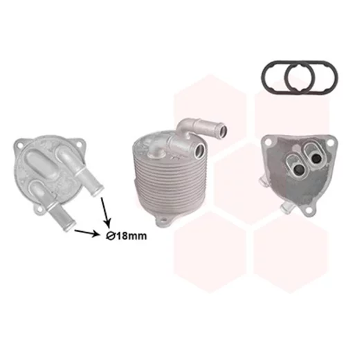 Chladič oleja automatickej prevodovky VAN WEZEL 06013752